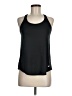 Nike 100% Recycled Polyester Black Active Tank Size M - photo 1