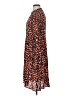 Pieces Animal Print Brown Casual Dress Size M - photo 5