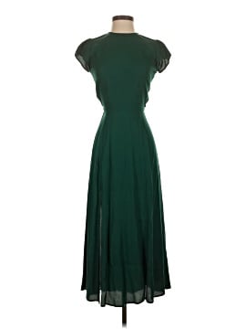 dark green reformation dress Dark Green Keyhole Satin Fitted Long Prom Dress – Dressesforparty main image 1
