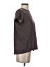 Joe Fresh Houndstooth Brown Short Sleeve Top Size S - photo 4