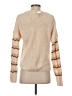 Francesca's 100% Polyester Chevron-herringbone Ivory Tan Pullover Sweater Size S - photo 2