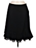 Philippe Adec Paris Solid Black Formal Skirt Size 6 - photo 1