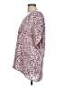 CAbi 100% Polyester Animal Print Pink 3/4 Sleeve Blouse Size L - photo 5