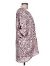 CAbi 100% Polyester Animal Print Pink 3/4 Sleeve Blouse Size L - photo 4