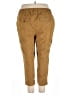 Style&Co Solid Tan Yellow Cargo Pants Size 20 - photo 2