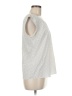 Merona 100% Polyester Polka Dots Ivory Sleeveless T-Shirt Size M - photo 4
