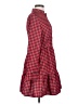 Unbranded Plaid Red Casual Dress Size S - photo 4