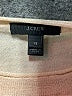 J.Crew 100% Merino Wool Print Tan Wool Pullover Sweater Size XXS - photo 7