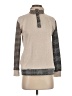 Lands' End Houndstooth Tan Turtleneck Sweater Size XS - photo 1