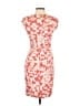 Boden Print Orange Cocktail Dress Size 4R - photo 2