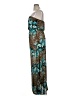 rue21 Animal Print Teal Cocktail Dress Size XL - photo 5
