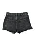 BDG 100% Cotton Black Denim Shorts Size 25 waist - photo 2