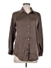 Jon & Anna 100% Polyester Brown 3/4 Sleeve Blouse Size M - photo 1