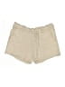Old Navy 100% Cotton Solid Tan Khaki Shorts Size 16 - photo 1