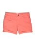 Juicy Couture 100% Polyester Solid Orange Shorts Size 12 - photo 1