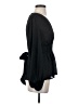Max Studio 100% Polyester Black Long Sleeve Blouse Size S - photo 4