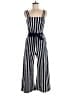 J.Crew Stripes Blue Jumpsuit Size 6 - photo 1