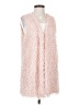 Assorted Brands Pink Faux Fur Vest Size S - photo 1