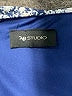 AB Studio 100% Polyester Blue Casual Dress Size XL - photo 7