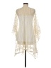 Torrid 100% Polyester Ivory Kimono One size - photo 2