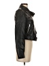 Shein 100% Polyester Black Faux Leather Jacket Size S - photo 4