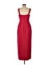 JCPenney 100% Polyester Red Casual Dress Size 8 (petite) - photo 2