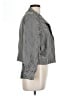 Evan Picone 100% Silk Houndstooth Silver Silk Blazer Size L (petite) - photo 4