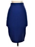 Chocolate Solid Blue Formal Skirt Size S - photo 2