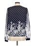 Assorted Brands Stars Blue Long Sleeve Blouse Size M - photo 2