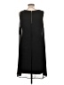 Sangria 100% Polyester Solid Black Casual Dress Size 10 - photo 2