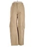Elodie 100% Cotton Tan Cargo Pants Size L - photo 1