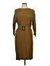 Unbranded Brown Casual Dress Size 10 - photo 1