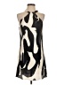 Shein 100% Polyester Graphic Black Cocktail Dress Size 2 - photo 1