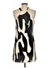 Shein 100% Polyester Graphic Black Cocktail Dress Size 2 - photo 2