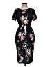 Shein Print Black Casual Dress Size L - photo 1
