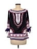 Unbranded Black 3/4 Sleeve Blouse Size M (estimated) - photo 2