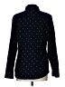 Eddie Bauer Polka Dots Black Long Sleeve Button-Down Shirt Size L - photo 2