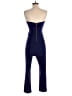 Express Solid Blue Jumpsuit Size 4 - photo 2