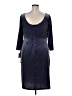 Oleg Cassini Blue Cocktail Dress Size 16 - photo 2