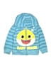 Pinkfong 100% Polyester Blue Zip Up Hoodie Size 4T - photo 1