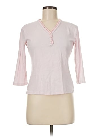 Lauren by Ralph Lauren 3/4 Sleeve Top (view 1)