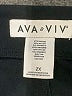 Ava & Viv Solid Black Active Pants Size 2X - photo 4