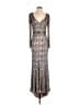 Mac Duggal Silver Cocktail Dress Size 4 - photo 1