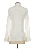 MNG 100% Viscose Ivory Blazer Size 2 - photo 2