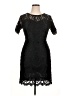 MSLG 100% Polyester Black Cocktail Dress Size XL - photo 1
