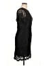 MSLG 100% Polyester Black Cocktail Dress Size XL - photo 4