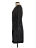 Ann Taylor 100% Polyester Polka Dots Black Casual Dress Size 10 - photo 5