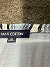 Max Edition 100% Polyester Stripes Blue Casual Skirt Size M - photo 4