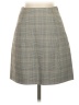 Babaton Plaid Gray Formal Skirt Size 0 - photo 1