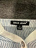 Dear John 100% Cotton Silver Long Sleeve Blouse Size S - photo 7